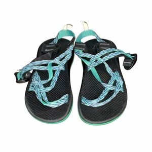 Chaco ZX1 Sandals Kids Youth Size 3 Blue Teal Outdoor Hiking Sport Water